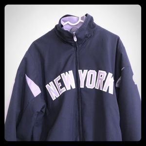 Majestic on field yankee jacket